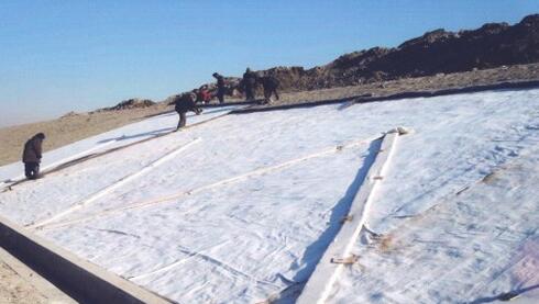 三維復(fù)合排水網(wǎng)填埋場(chǎng)施工流程